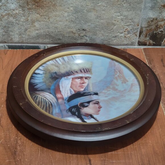 Vague Shadows The Arapaho Nation Decorative Collector Plate by Perillo Second Is - Picture 12 of 15